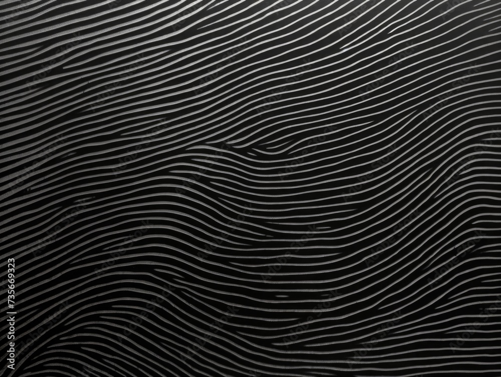 A black and white photo of a wave pattern. Generative AI.