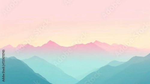 Minimalistic pastel background wallpaper