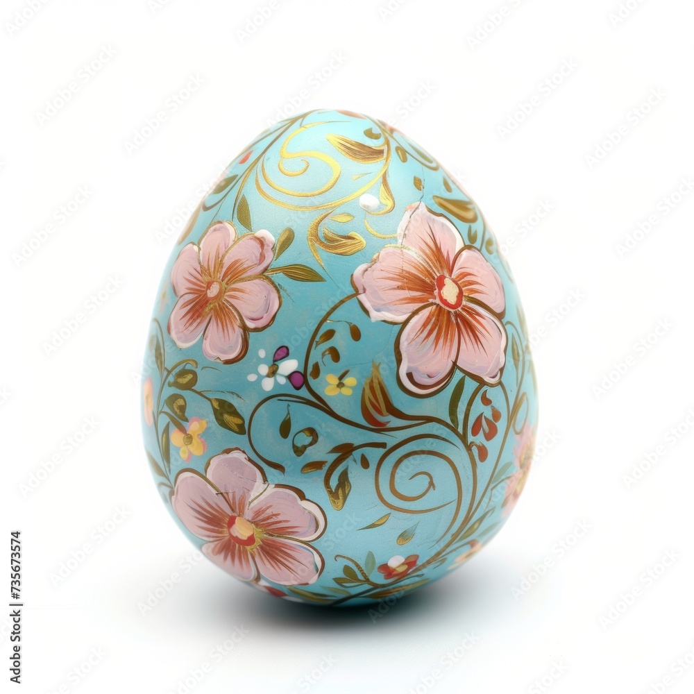 Easter egg isolated on white Easter egg isolated on white