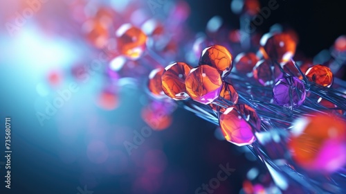 Nanotechnology based drug delivery systems, solid color background