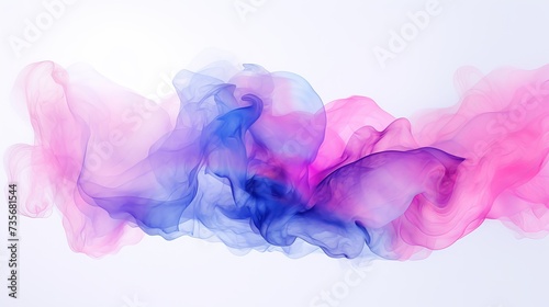 Abstract clouds. Luxurious beauty. Inspired by the sky, as well as steam and smoke. Transparent creativity. Ink colors are amazingly bright, luminous, translucent, free-flowing.