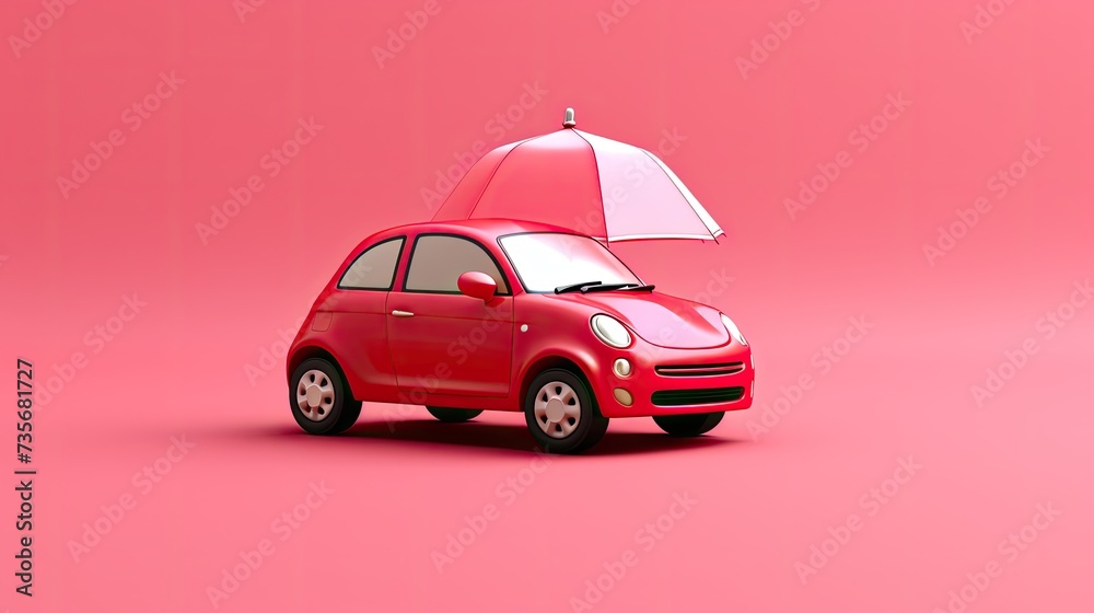 Real time vehicle insurance quotes, solid color background