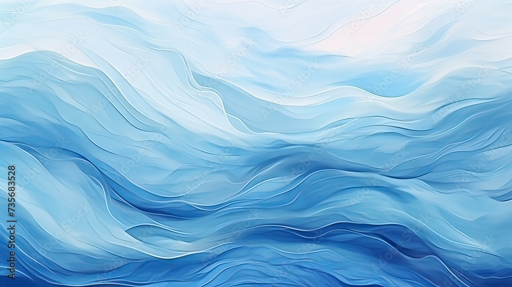 Blue waves abstract background texture. Print, painting, design, fashion Blue waves abstract background texture. Print, painting, design, fashion
