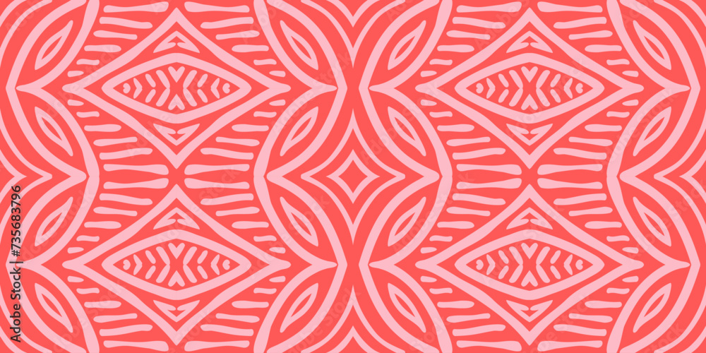 Hand drawn Batik pattern seamless. Geometric chevron abstract illustration, wallpaper. Tribal ethnic vector texture. Aztec style. Folk embroidery. Indian, Scandinavian, African rug, tile. Hand drawn Batik pattern seamless. Geometric chevron abstract illustration, wallpaper. Tribal ethnic vector texture. Aztec style. Folk embroidery. Indian, Scandinavian, African rug, tile.