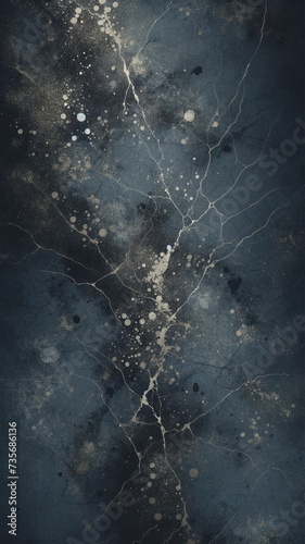 Abstract background in the style of vintage grunge plaster textured old aged wall. Inspiration of cement-like texture and scattered spots. Composition for yours poster, cover, header, design