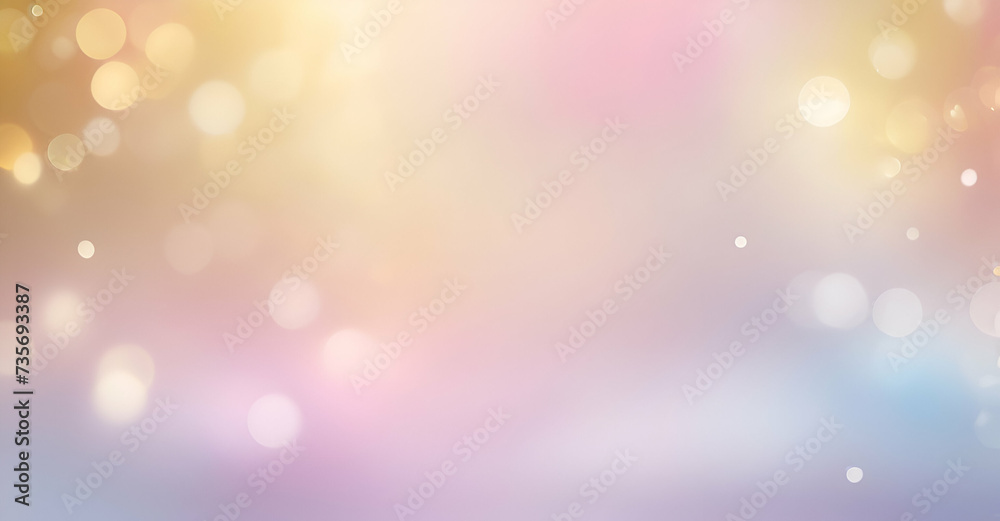 abstract background with bokeh lights