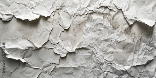 Close-up textured background of ripped paper. photo