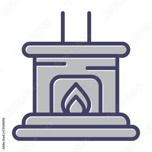 Furnace Vector Icon