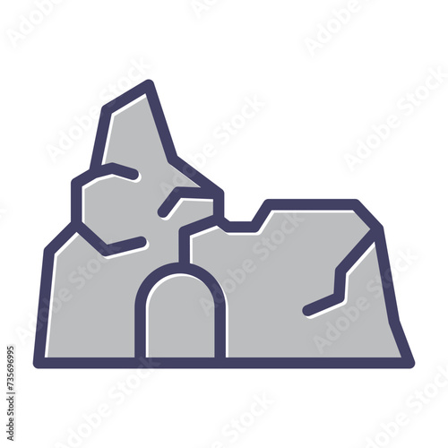 Cave Vector Icon