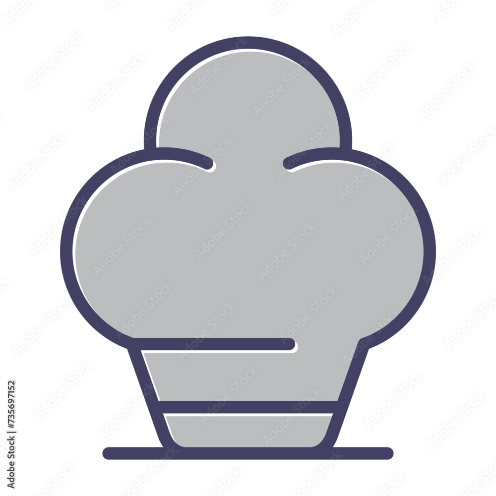 Chef Hat Vector Icon Chef Hat Vector Icon