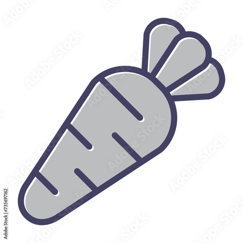 Carrot Vector Icon