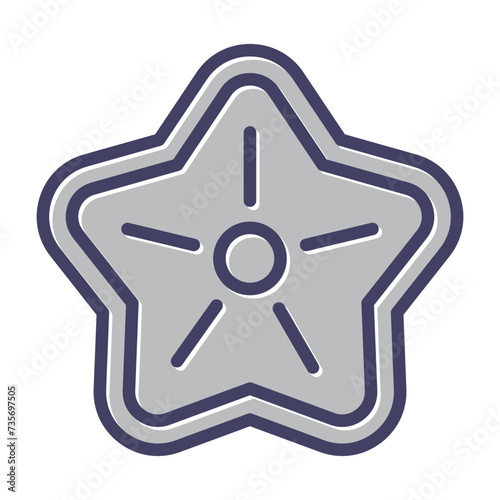 Starfish Vector Icon