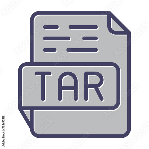 TAR Vector Icon