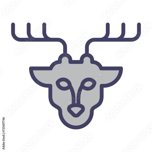 Deer Vector Icon