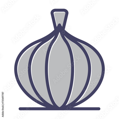 Onion Vector Icon