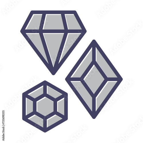 Gems Vector Icon