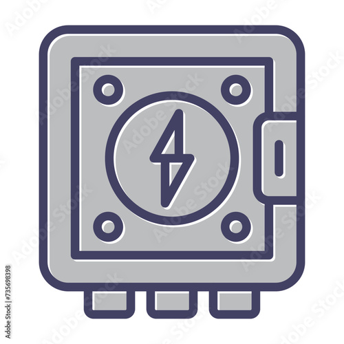 Electrical Panel Vector Icon