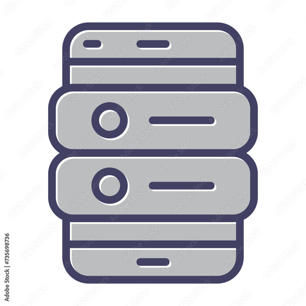 Mobile App Hosting Vector Icon Mobile App Hosting Vector Icon