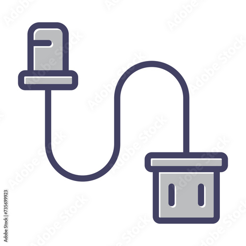 Cable Ferrule Vector Icon