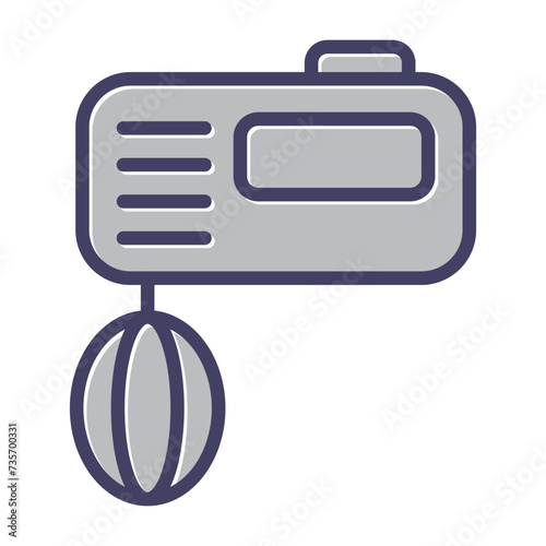 Whisk Vector Icon