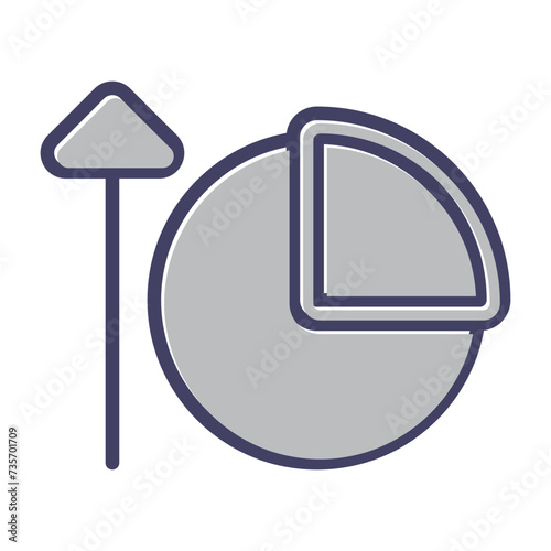 Chart Increasing Vector Icon