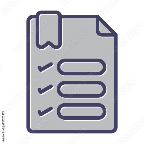 List Vector Icon