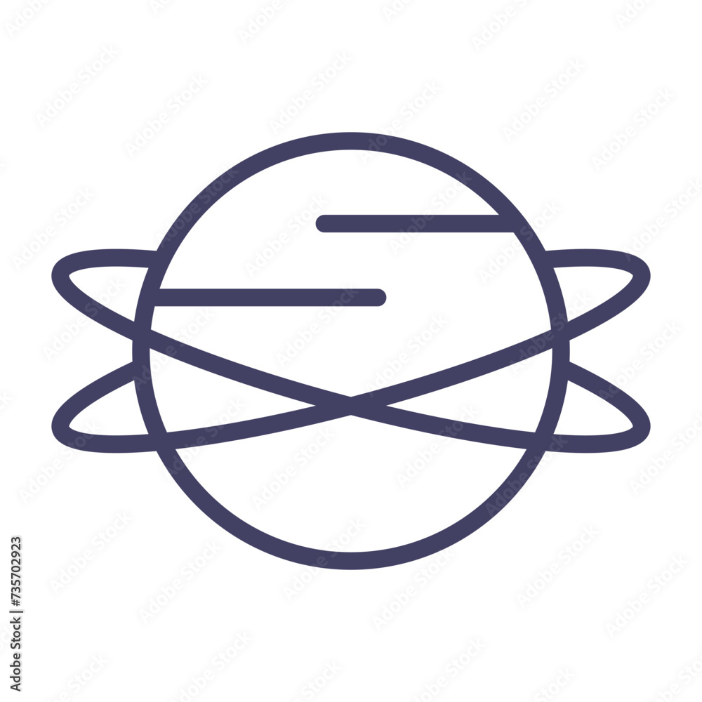 Planet Vector Icon Planet Vector Icon