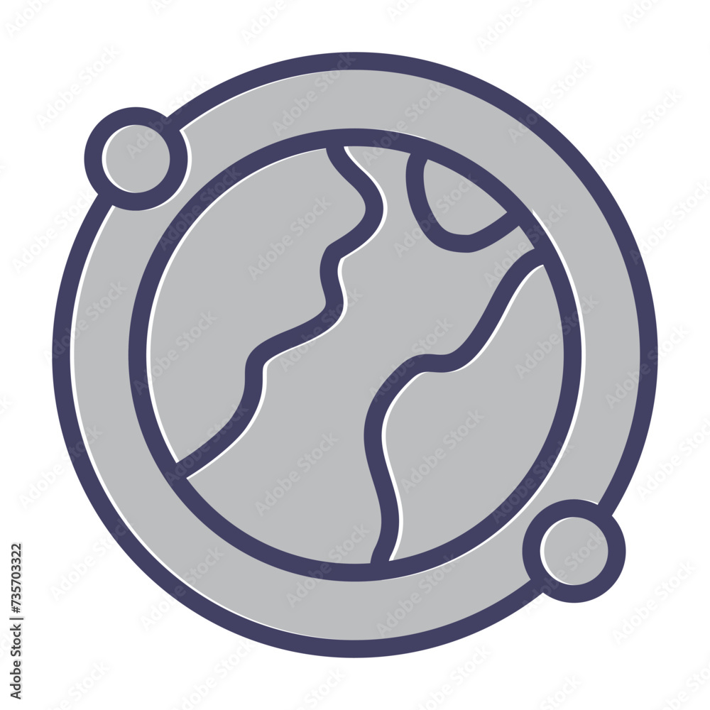 Earth Vector Icon Earth Vector Icon