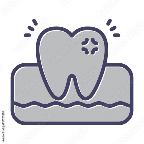 Toothache Vector Icon