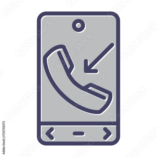 Incoming Call Vector Icon
