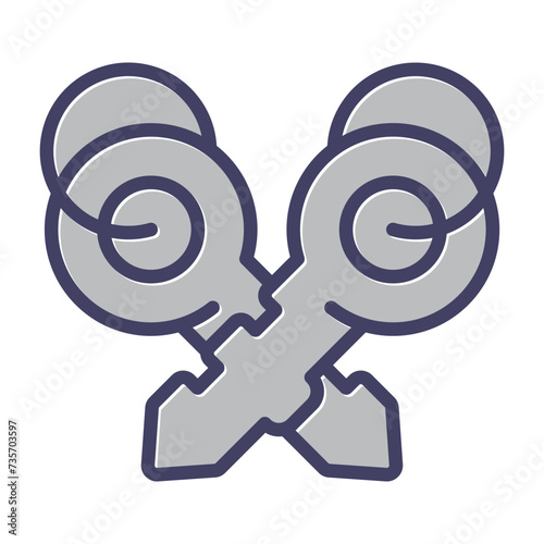 Keys Vector Icon