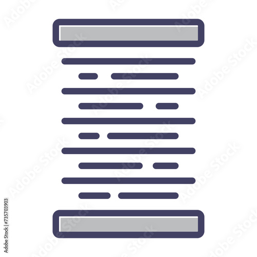 Center Alignment Vector Icon