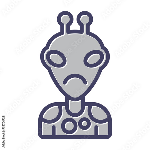 Alien Vector Icon