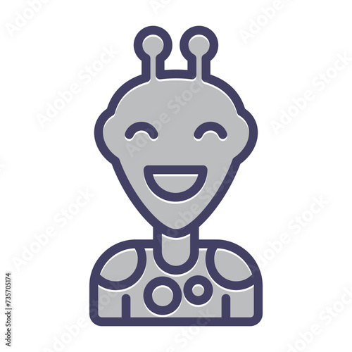 Alien Vector Icon