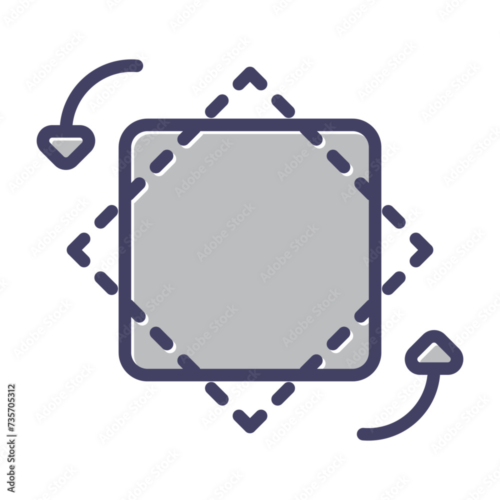 Rotate Vector Icon Rotate Vector Icon