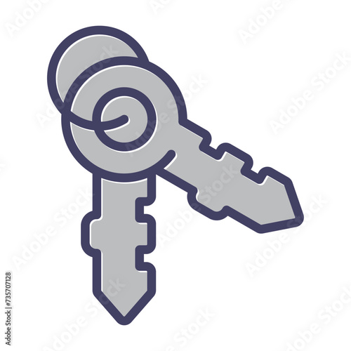 Keys Vector Icon