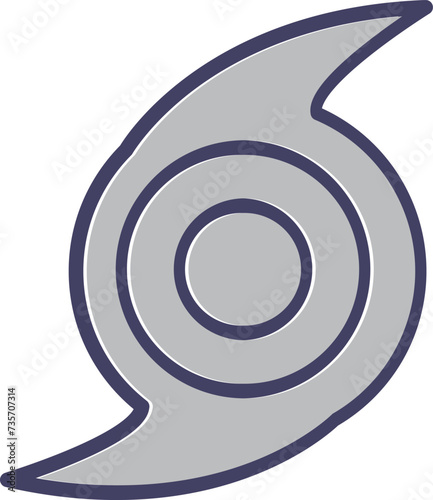 Hurricane Vector Icon