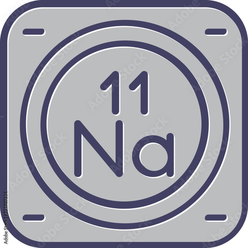 Sodium Vector Icon