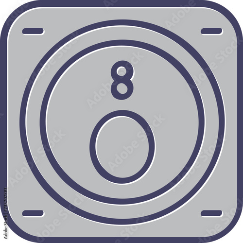Oxygen Vector Icon