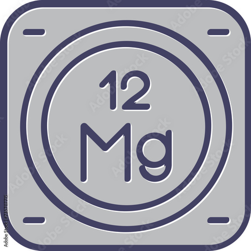 Magnesium Vector Icon