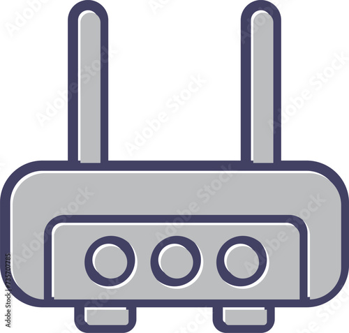 Router Vector Icon