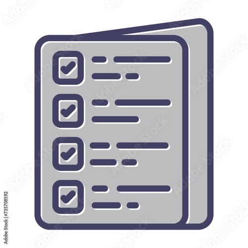List Vector Icon