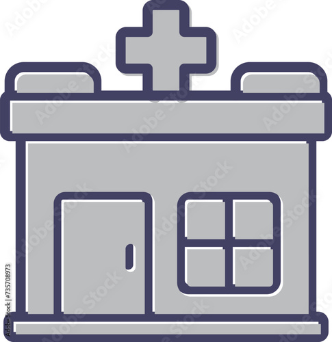 Hospital Vector Icon
