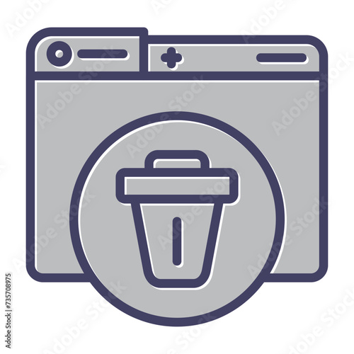 Trash Can Vector Icon