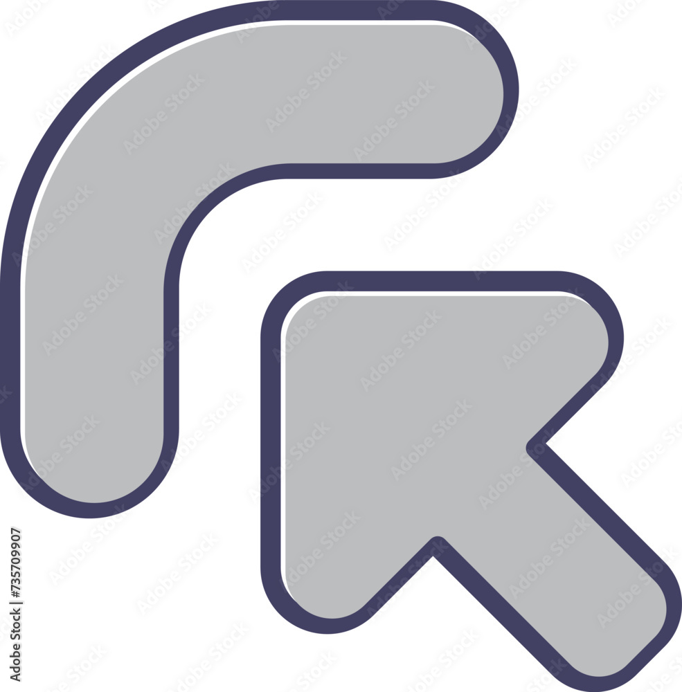 Corner Vector Icon Corner Vector Icon