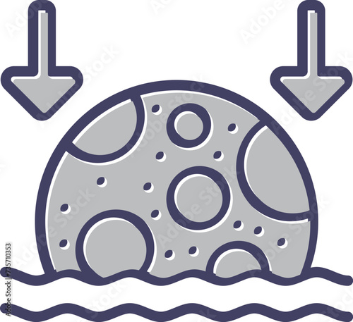 Moon Vector Icon