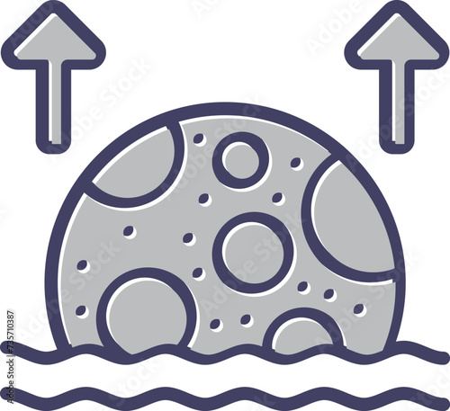 Moon Vector Icon
