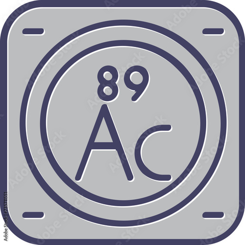 Chemical Element Vector Icon