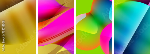 Abstract colors. Abstract backgrounds for wallpaper, business card, cover, poster, banner, brochure, header, website