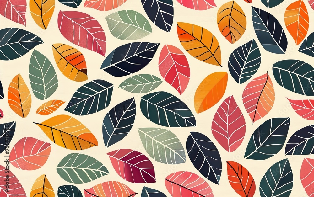 autumn leaves pattern autumn leaves pattern